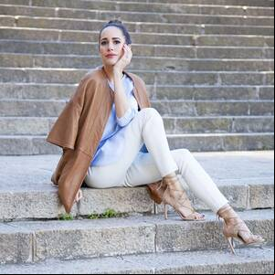 milf nude beach handjob - Summer Trend: Peekaboo Shoulder Top - Front Roe by Louise Roe