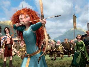 Disney Brave Porn Reality - Heroines, stuffed bears and dancing men