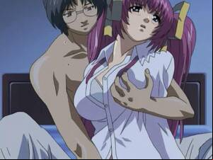 anime boobs cartoons - Pretty anime teen with big boobs | HentaiSex.Tv