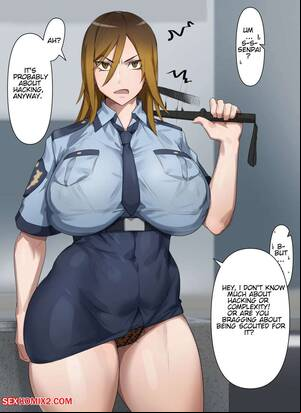 anime xxx lesbian cop - âœ…ï¸ Porn comic Gal Police Makiko. Kunaboto Sex comic busty brunette beauty |  Porn comics in English for adults only | sexkomix2.com
