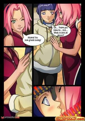 Naruto Shemale Lesbian Porn - âœ…ï¸ Porn comic Sakura X Hinata. Chapter 1. Naruto. Comics Toons. Sex comic  hot beauties decided | Porn comics in English for adults only |  sexkomix2.com