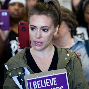 Alyssa Milano Porn Stories - Alyssa Milano reveals violent sexual assault at concert at age 19