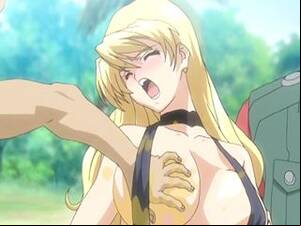 Anime Porn Big Boobs Beach - Busty anime gets squeezed her bigtits in the beach - NonkTube.com